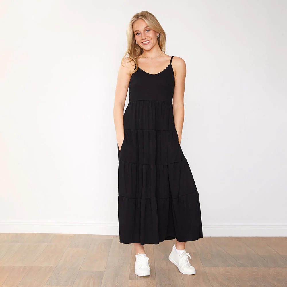 Colleen Dress (Black) - Image 4