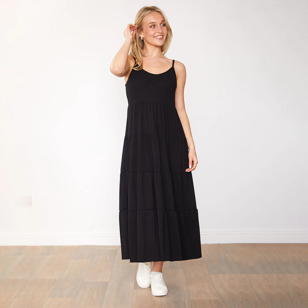 Colleen Dress (Black) - Image 7