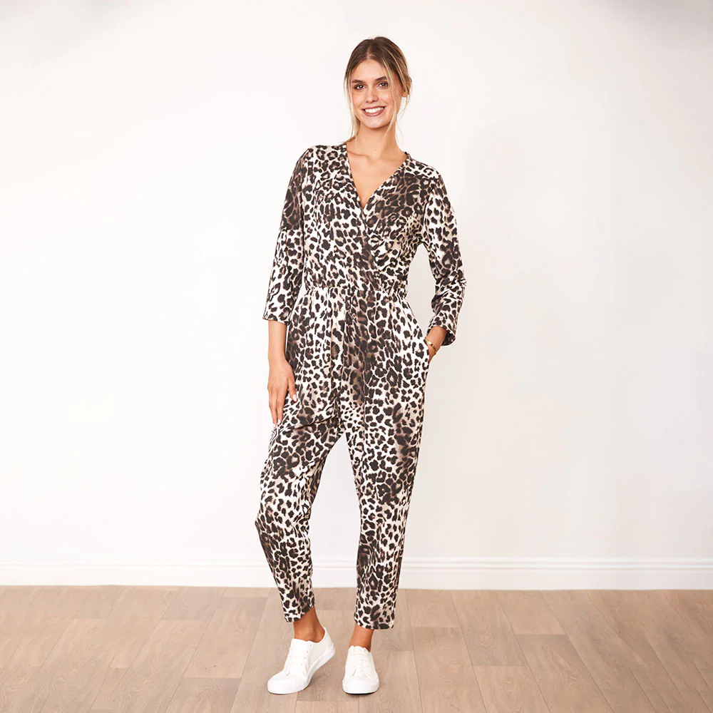 Connie Jumpsuit (Leopard) - Image 2