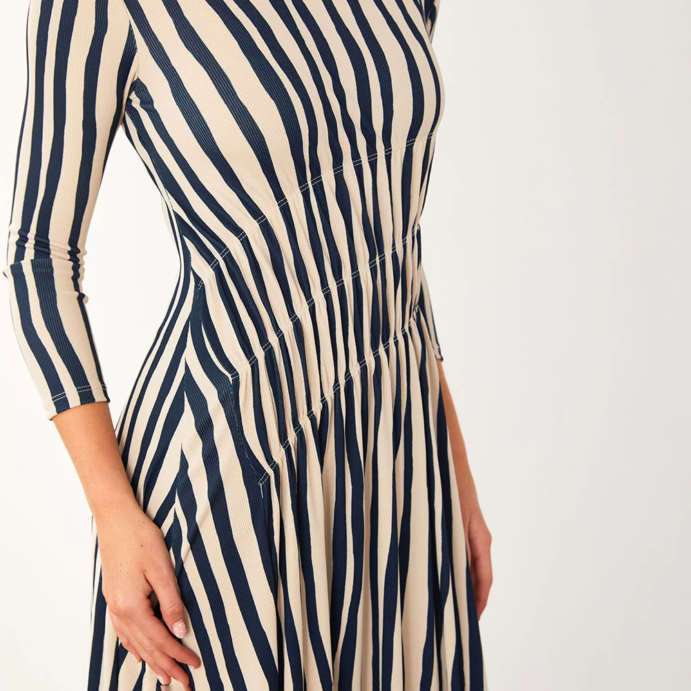 Cooper Dress (Navy Stripe) - Image 7