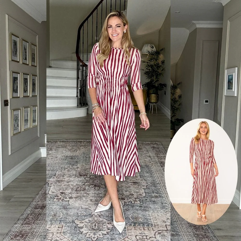 Cooper Dress (Red Stripe) - Image 2