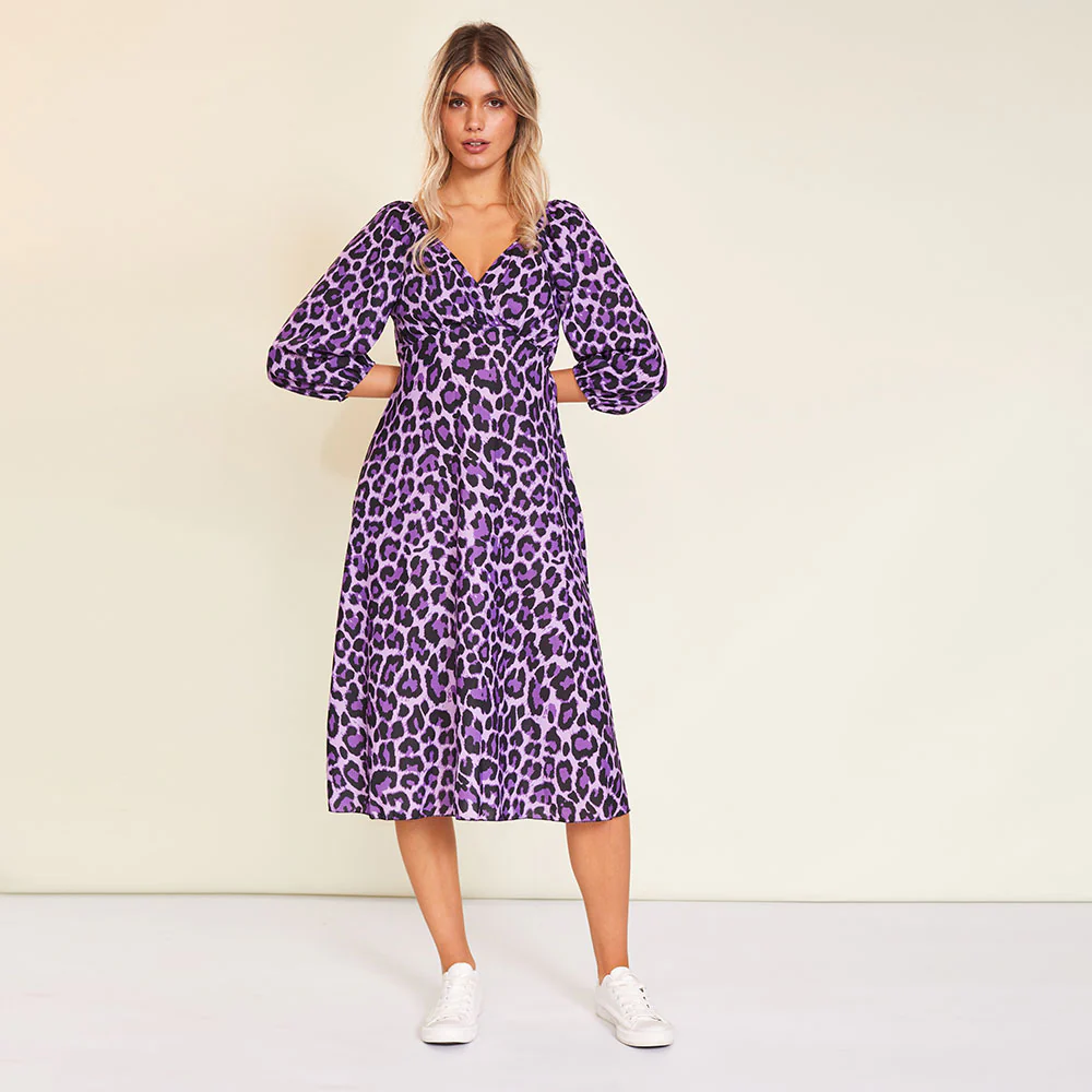 Reece Dress (Leopard)