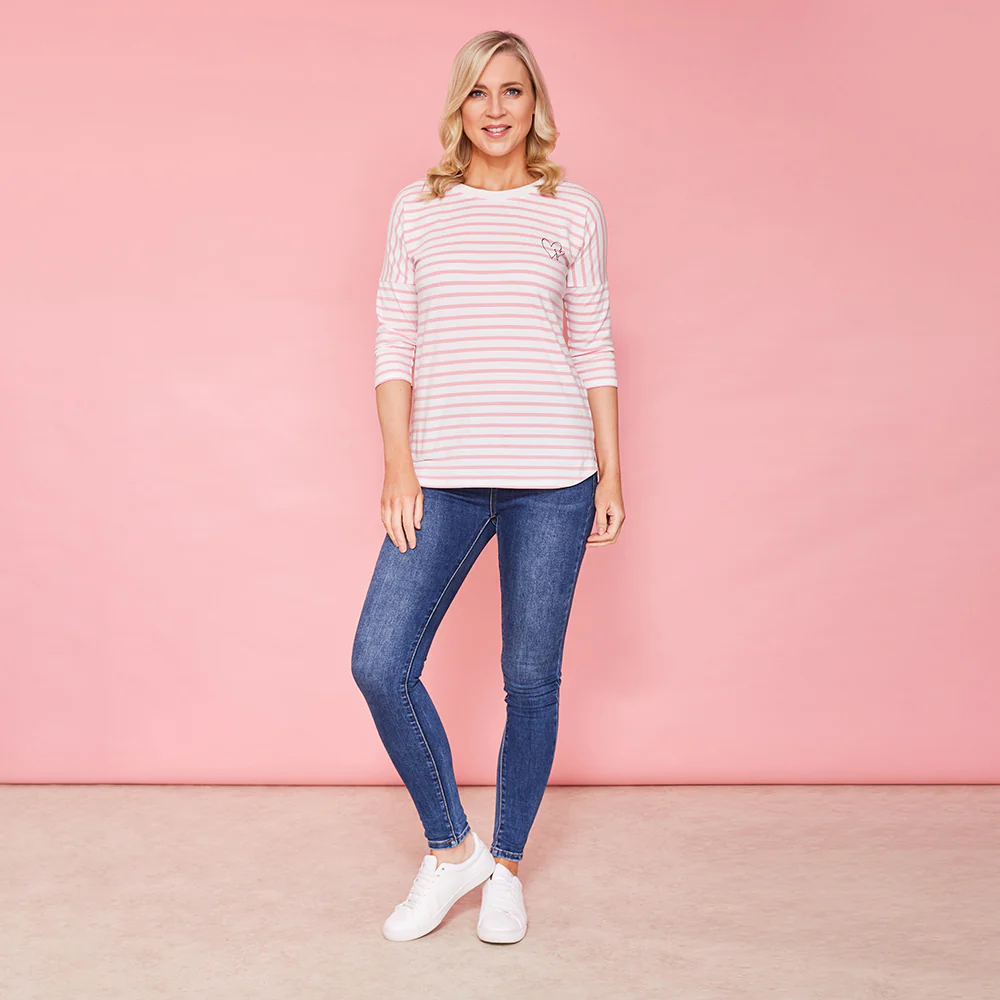 Nova Top (Pink Stripe) - Image 5