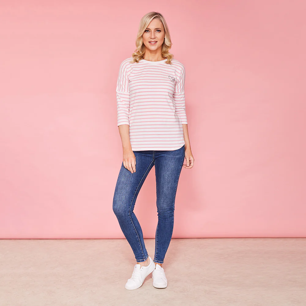 Nova Top (Pink Stripe) - Image 6