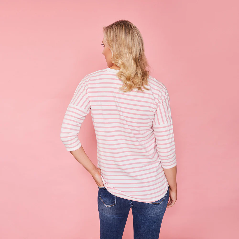 Nova Top (Pink Stripe) - Image 9