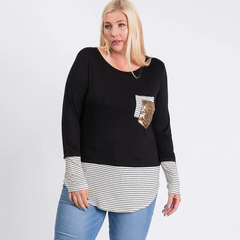 Curve Sule Top (Black) - Image 6