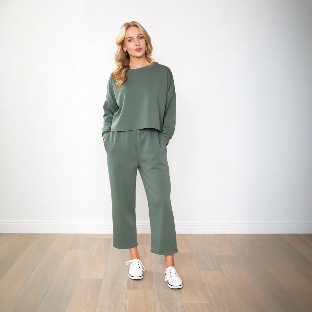 Dakota Co-ords Cream & Khaki (2 for €99) - Image 3