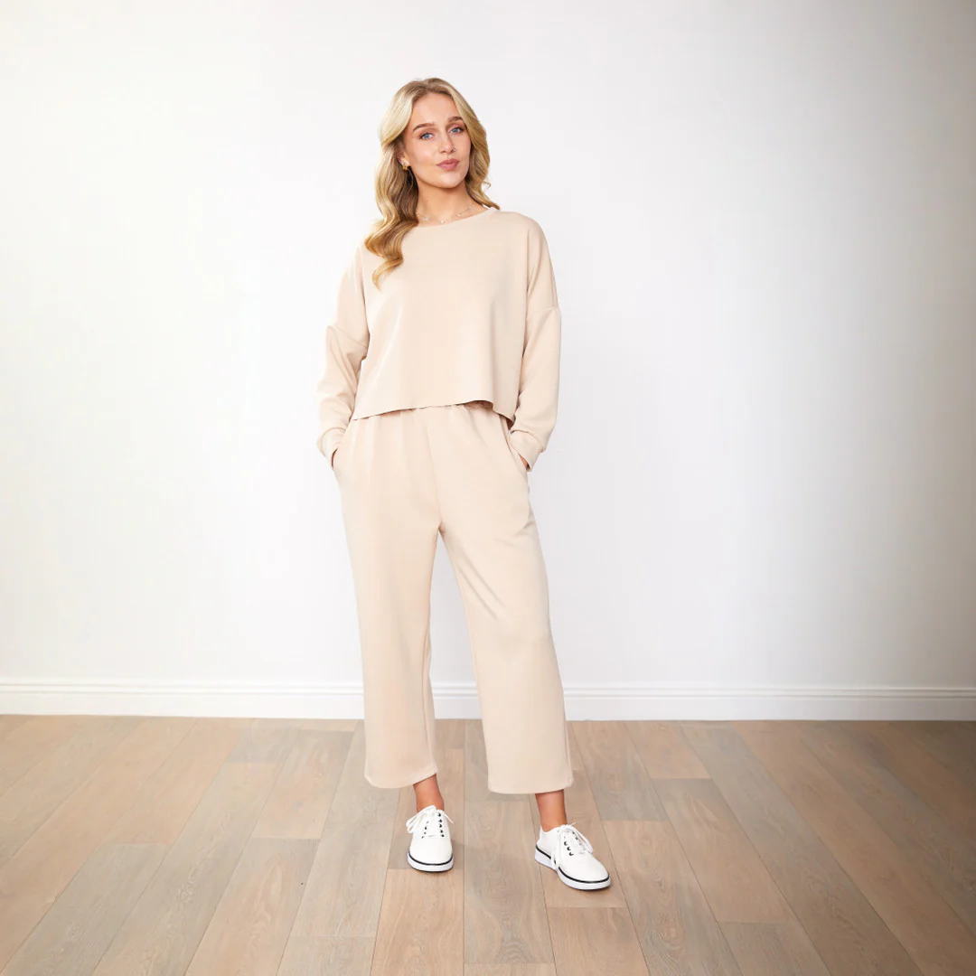 Dakota Co-ords Cream & Khaki (2 for €99) - Image 4