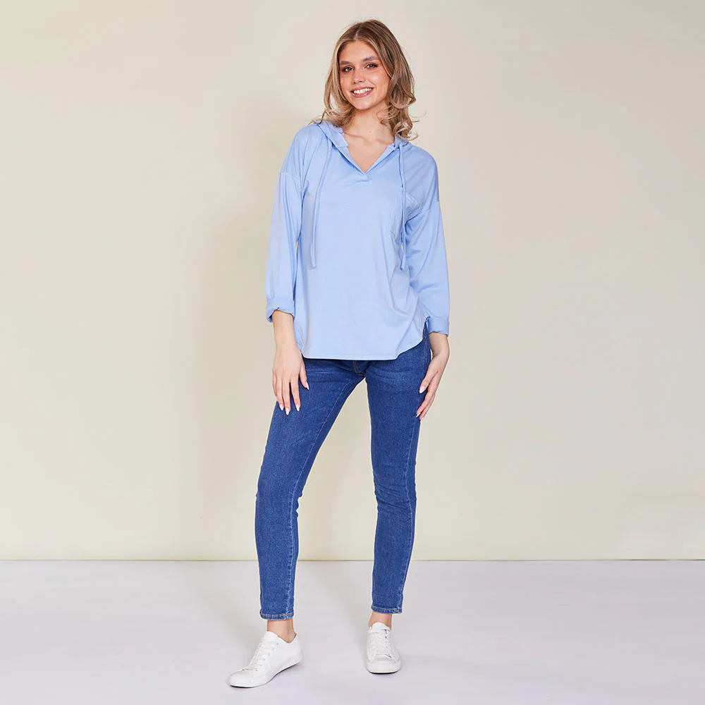 Darcey Hoody (Blue) - Image 5