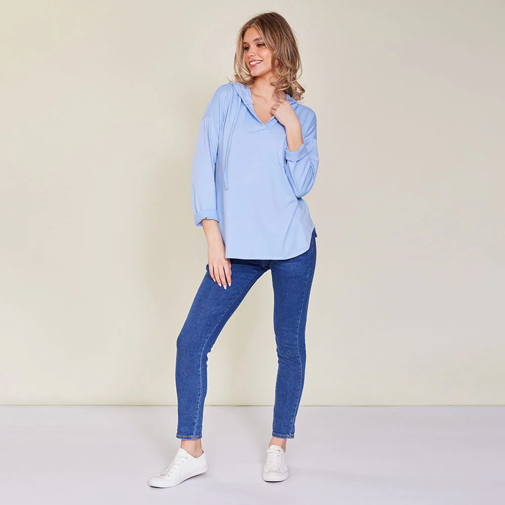 Darcey Hoody (Blue) - Image 6