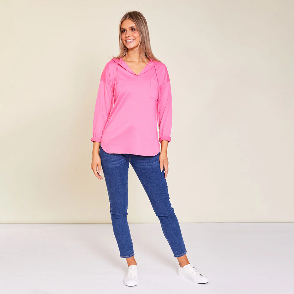 Darcey Hoody (Fuchsia) - Image 4