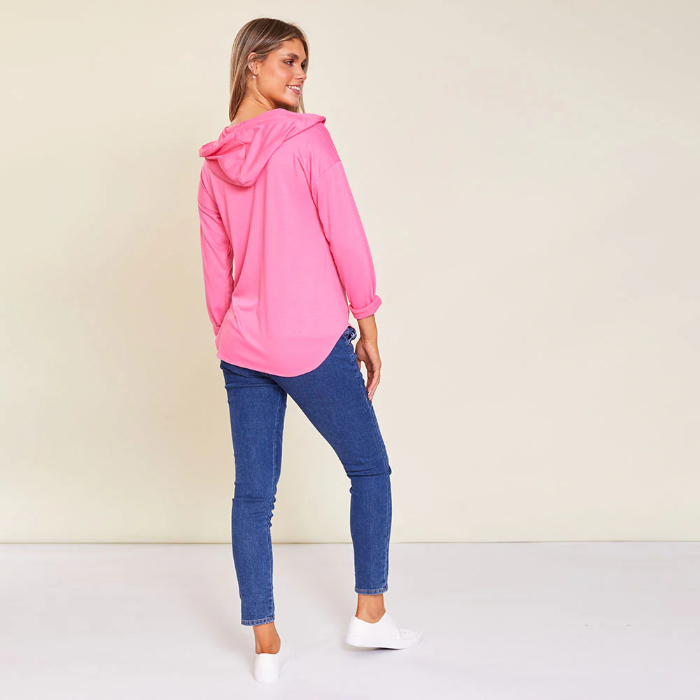 Darcey Hoody (Fuchsia) - Image 7