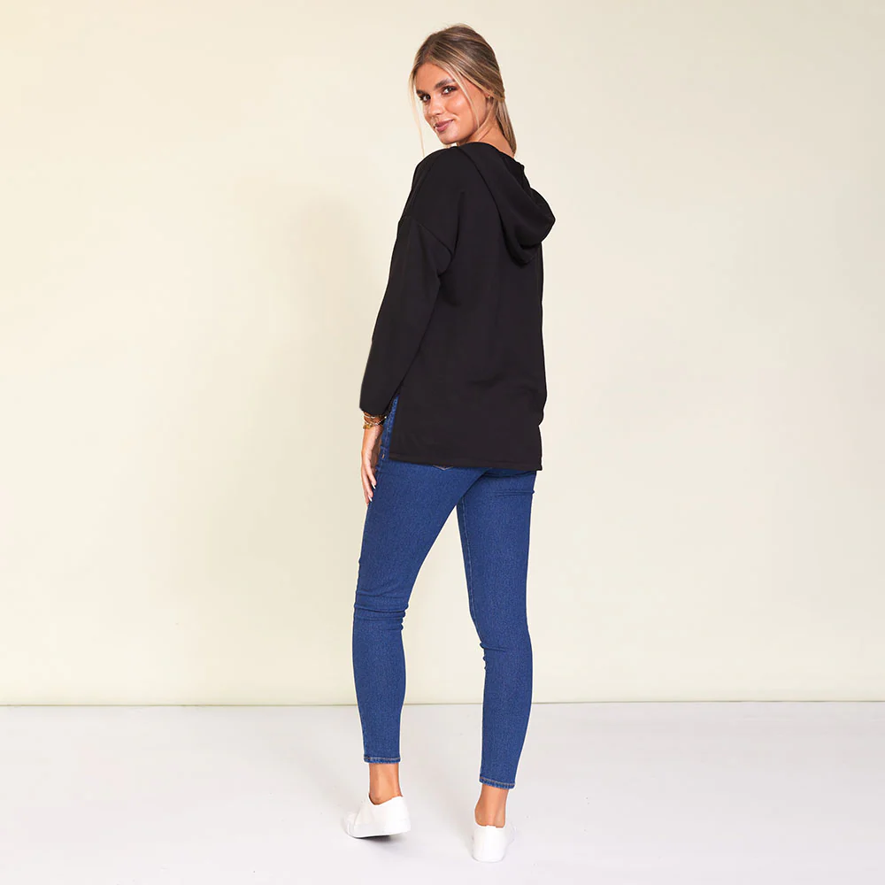 Daria Hoody (Black) - Image 4