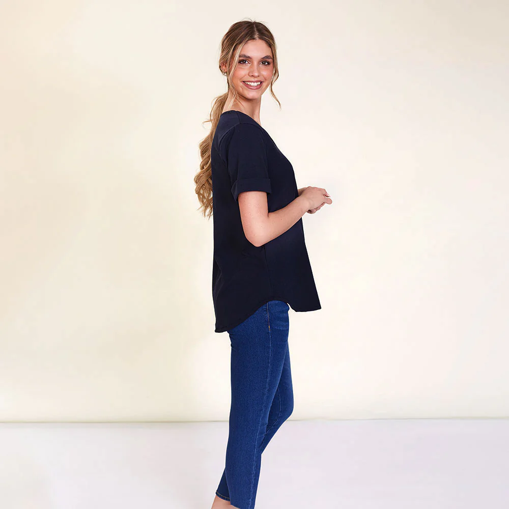 Dasha TShirt (Navy) - Image 10