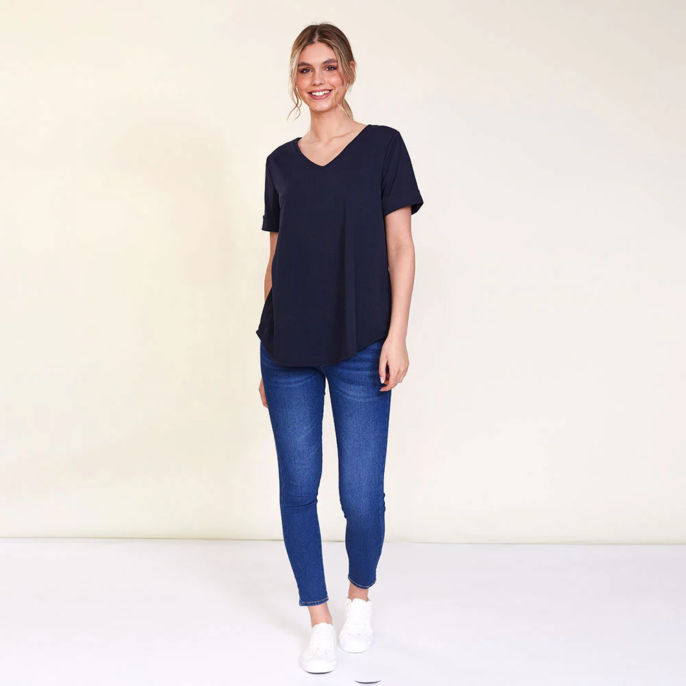Dasha TShirt (Navy) - Image 4