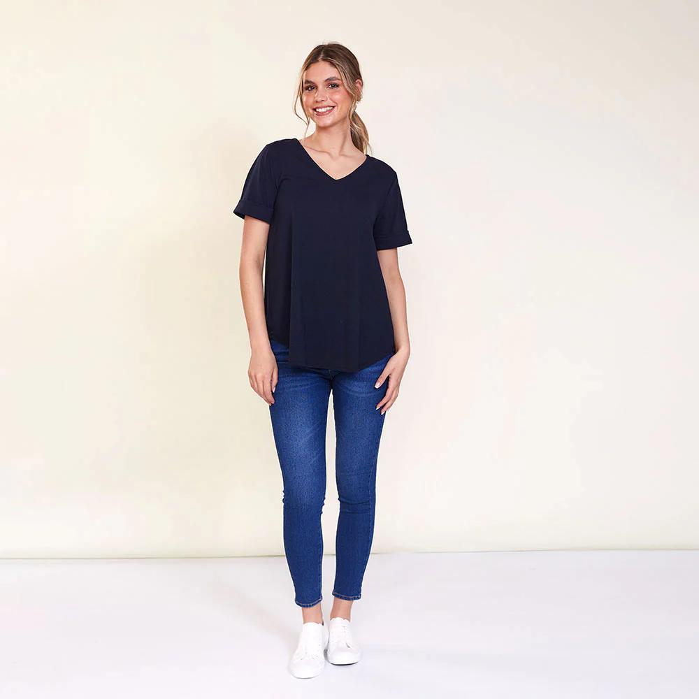 Dasha TShirt (Navy) - Image 6