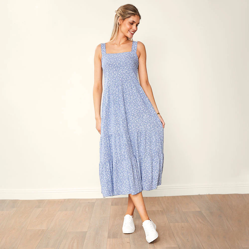 Diana Dress (Blue) - Image 10