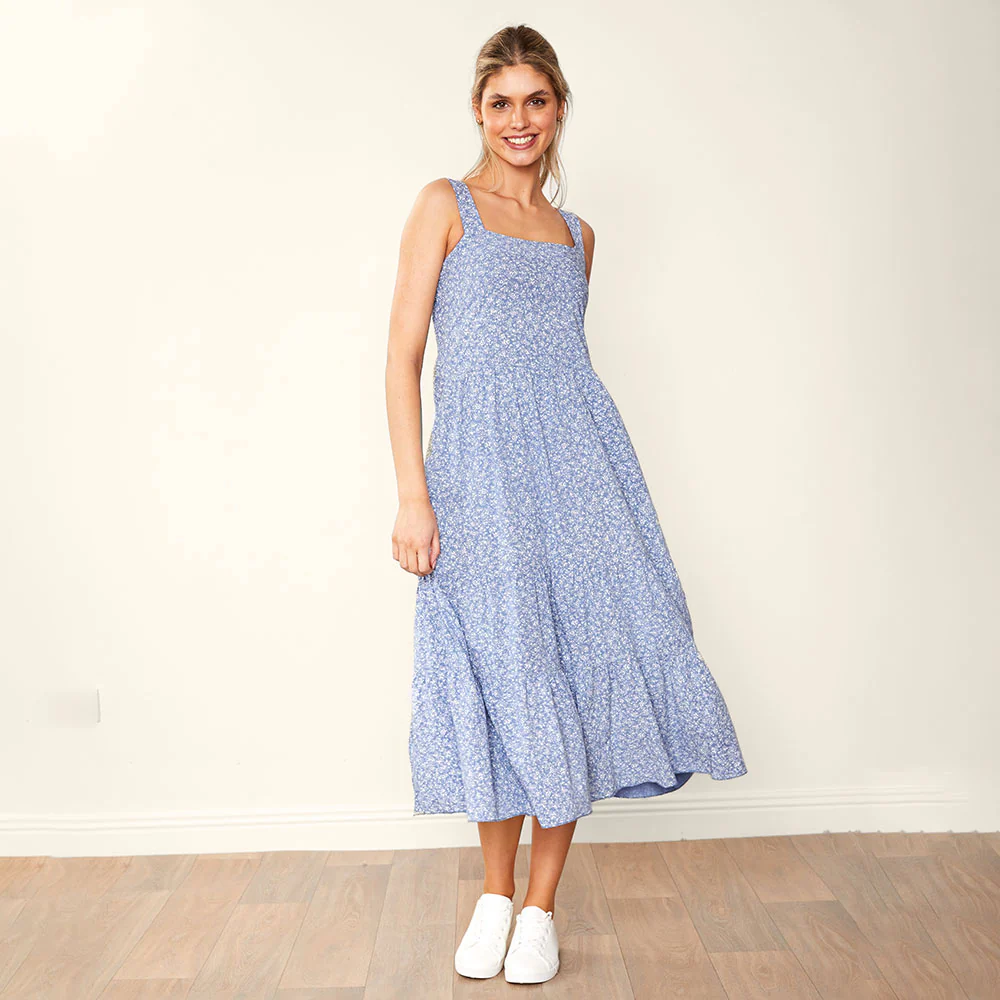 Diana Dress (Blue) - Image 5