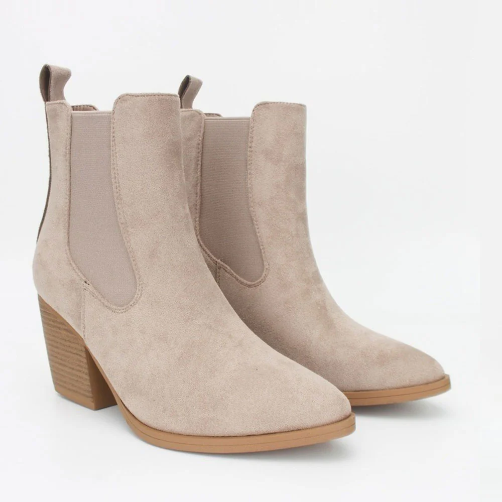 Dianne Boots (Taupe) - Image 2