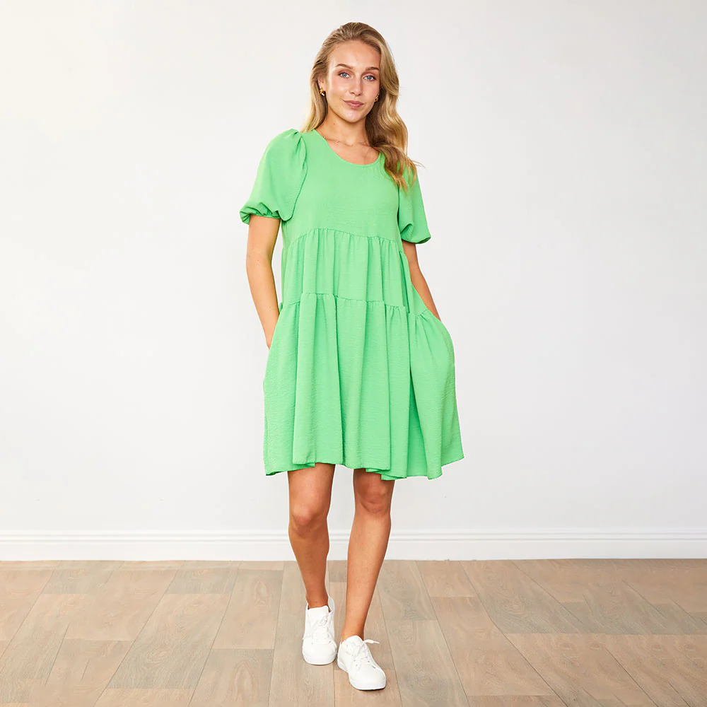 Donna Dress (Green) - Image 3