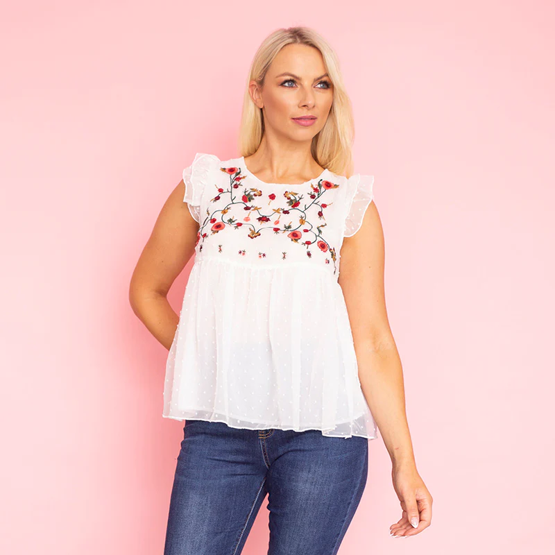 Maisey Top (White) - Image 4