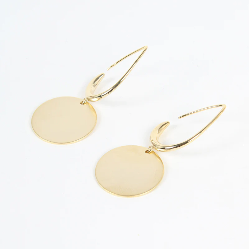 Doria Drop Earring (Gold) - Image 2