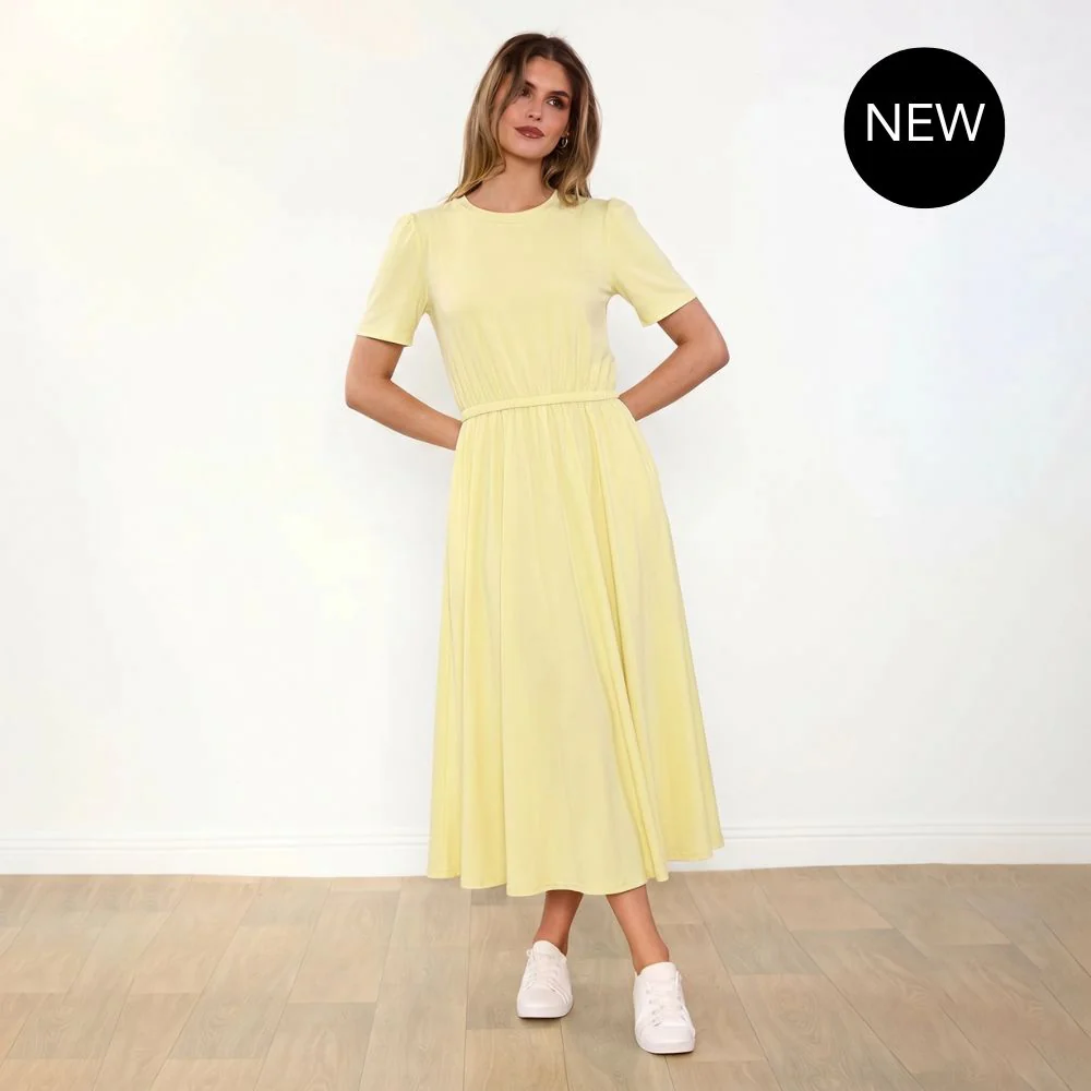 Eilish Dress (Lemon)