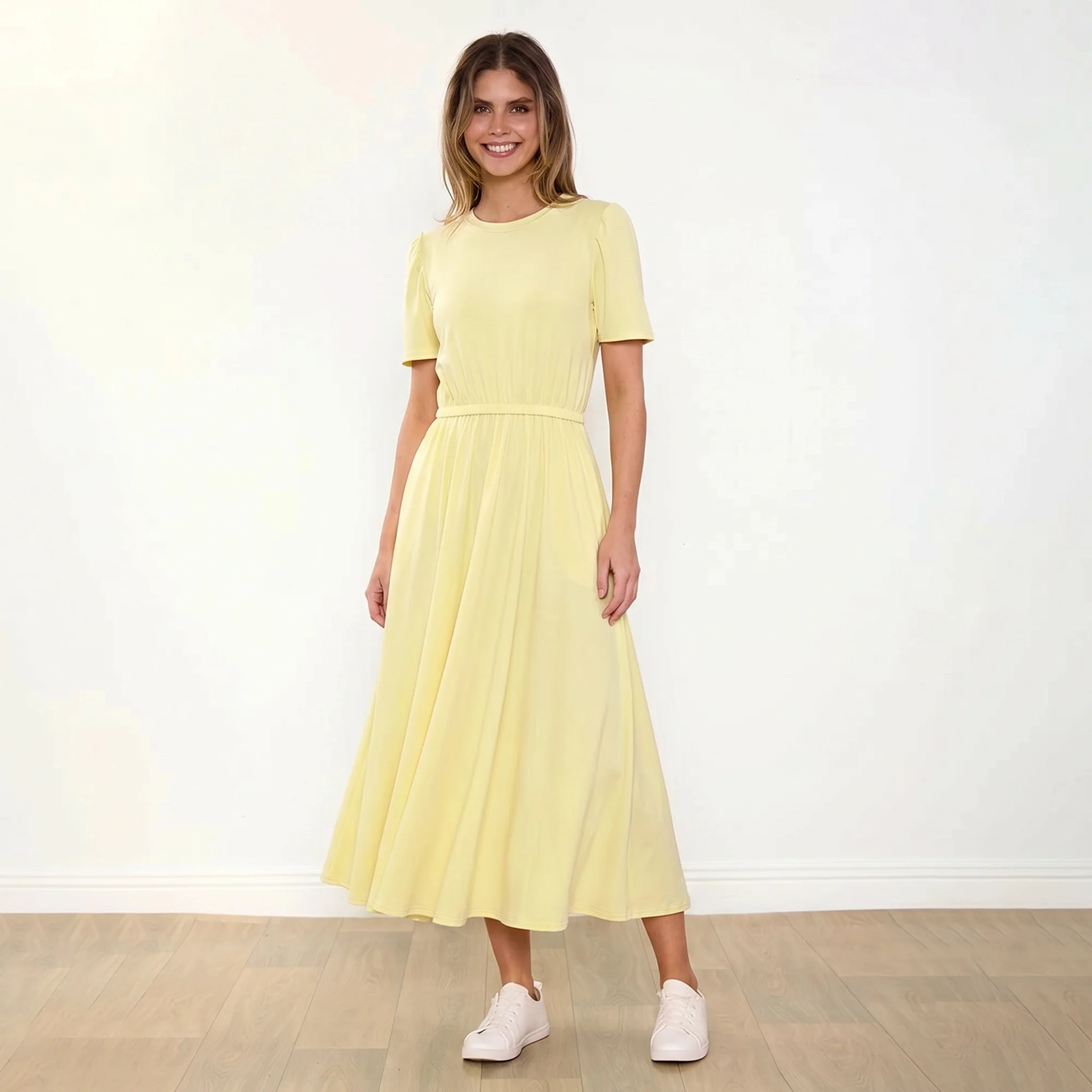 Eilish Dress (Lemon) - Image 5