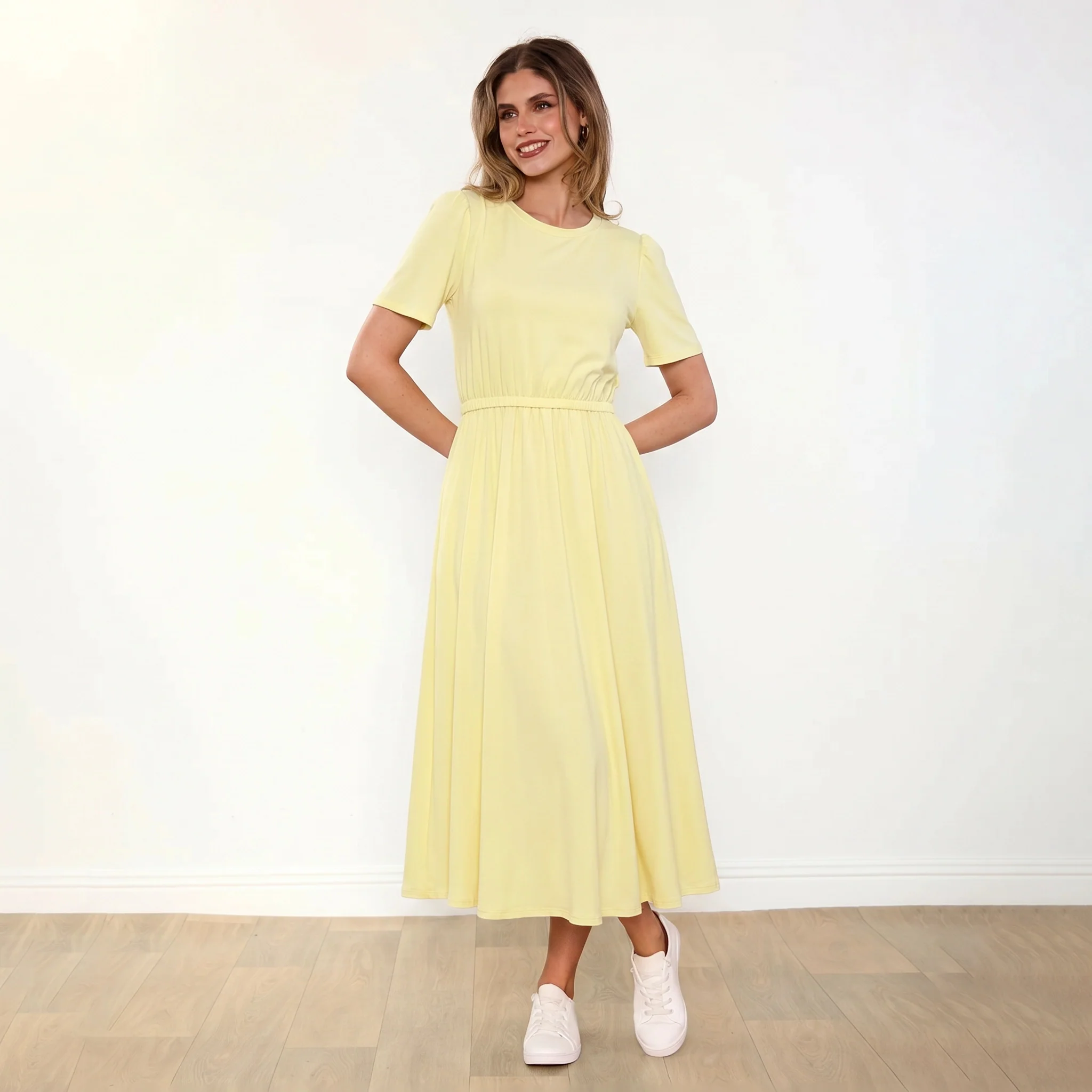 Eilish Dress (Lemon) - Image 7