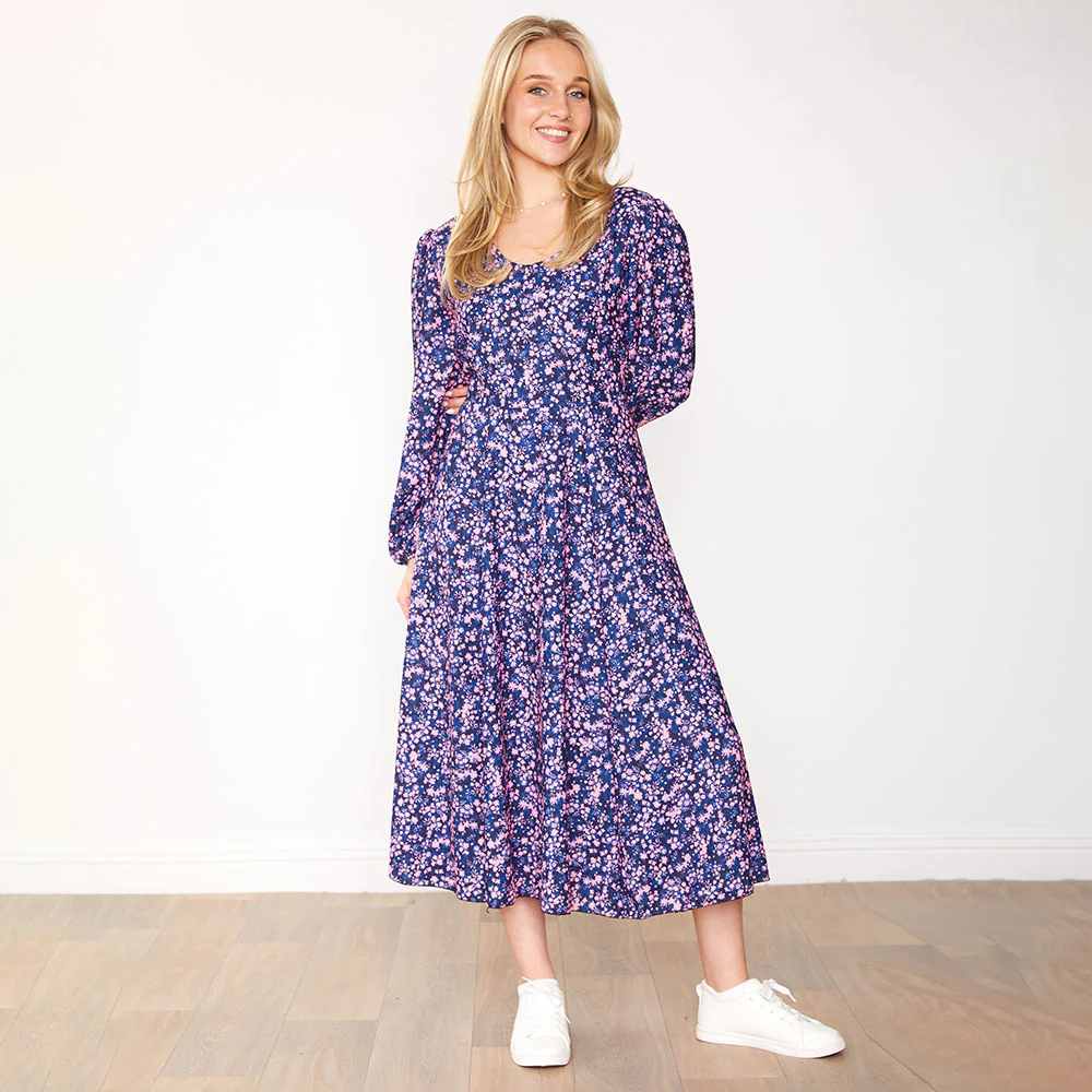 Ela Dress (Lilac Floral) - Image 3