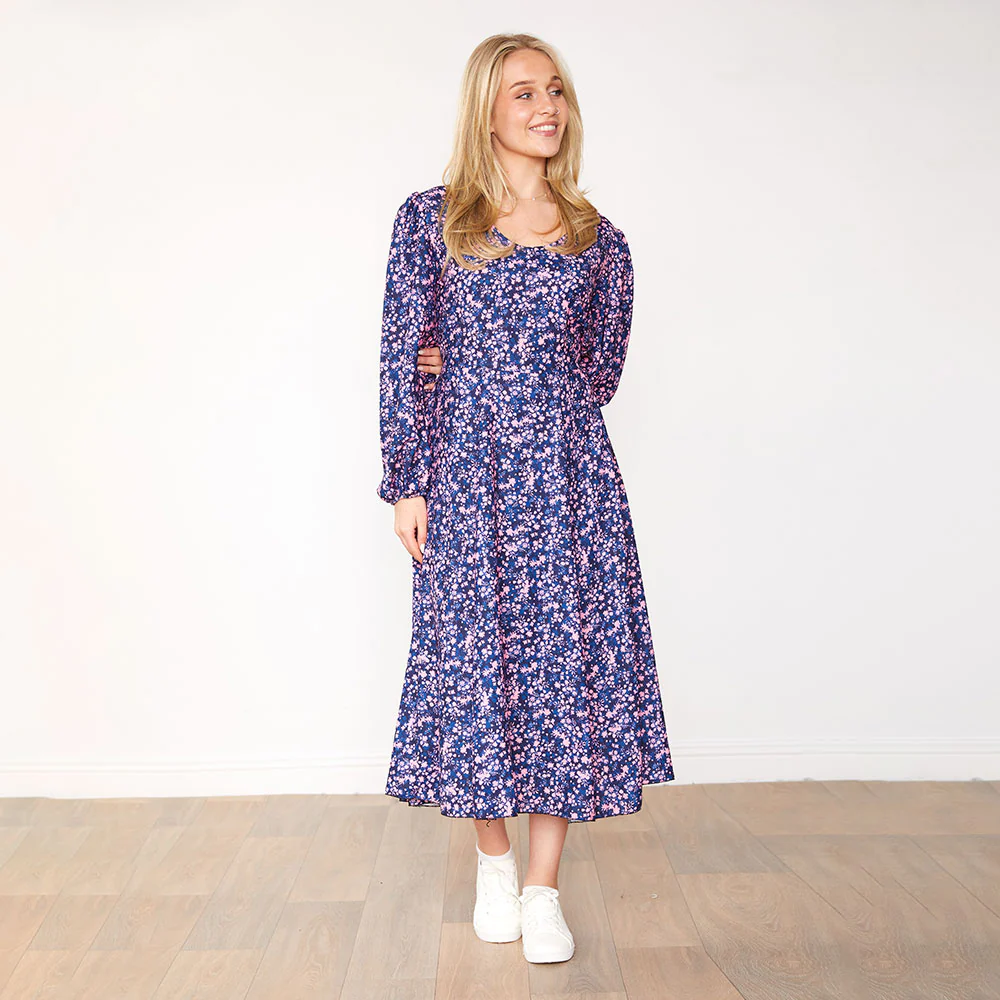 Ela Dress (Lilac Floral) - Image 5