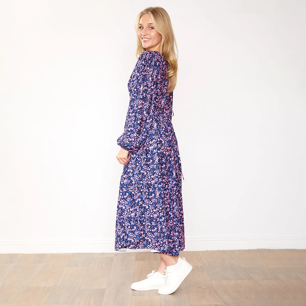 Ela Dress (Lilac Floral) - Image 6