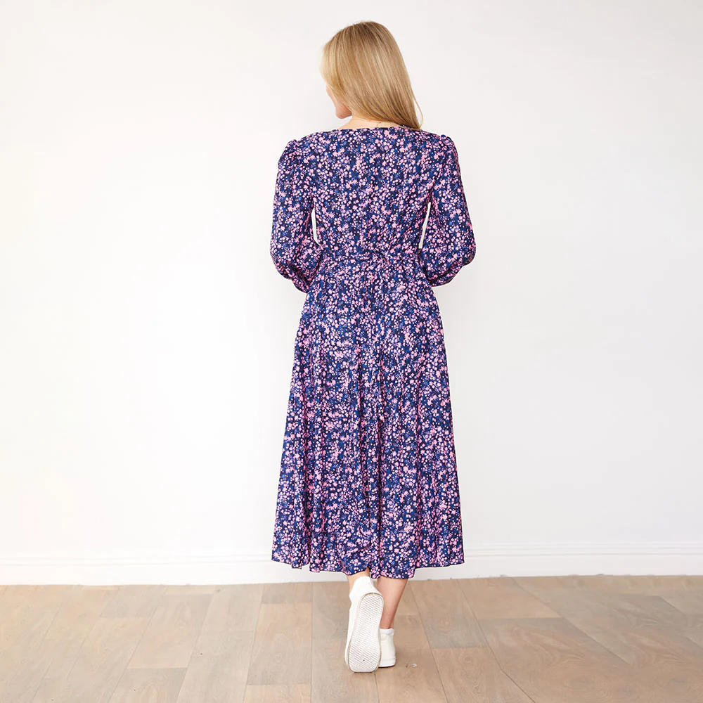 Ela Dress (Lilac Floral) - Image 7