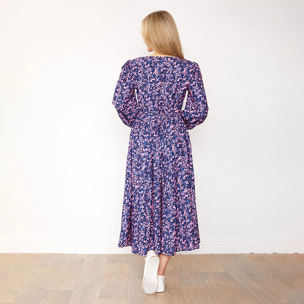 Ela Dress (Lilac Floral) - Image 8