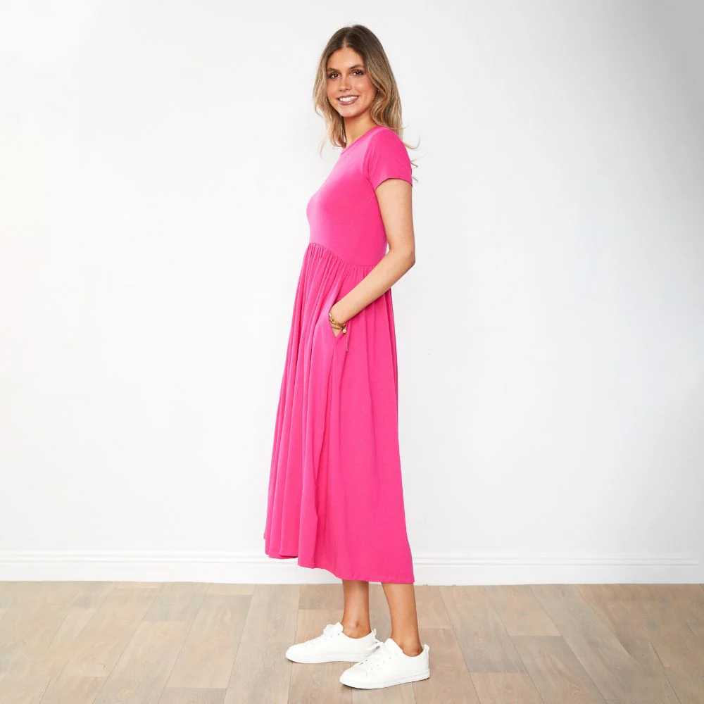 Elsa Dress (Fuschia) - Image 8