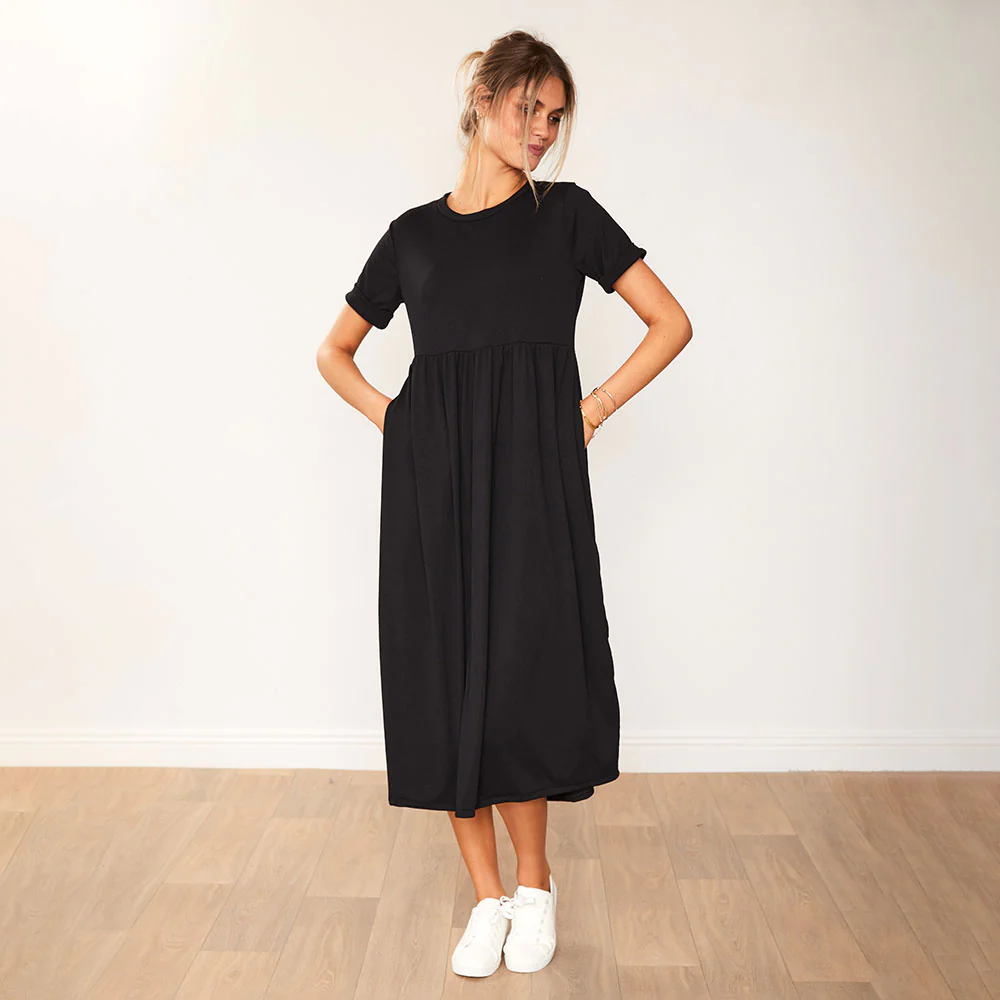 Ely Dress (Black) - Image 10
