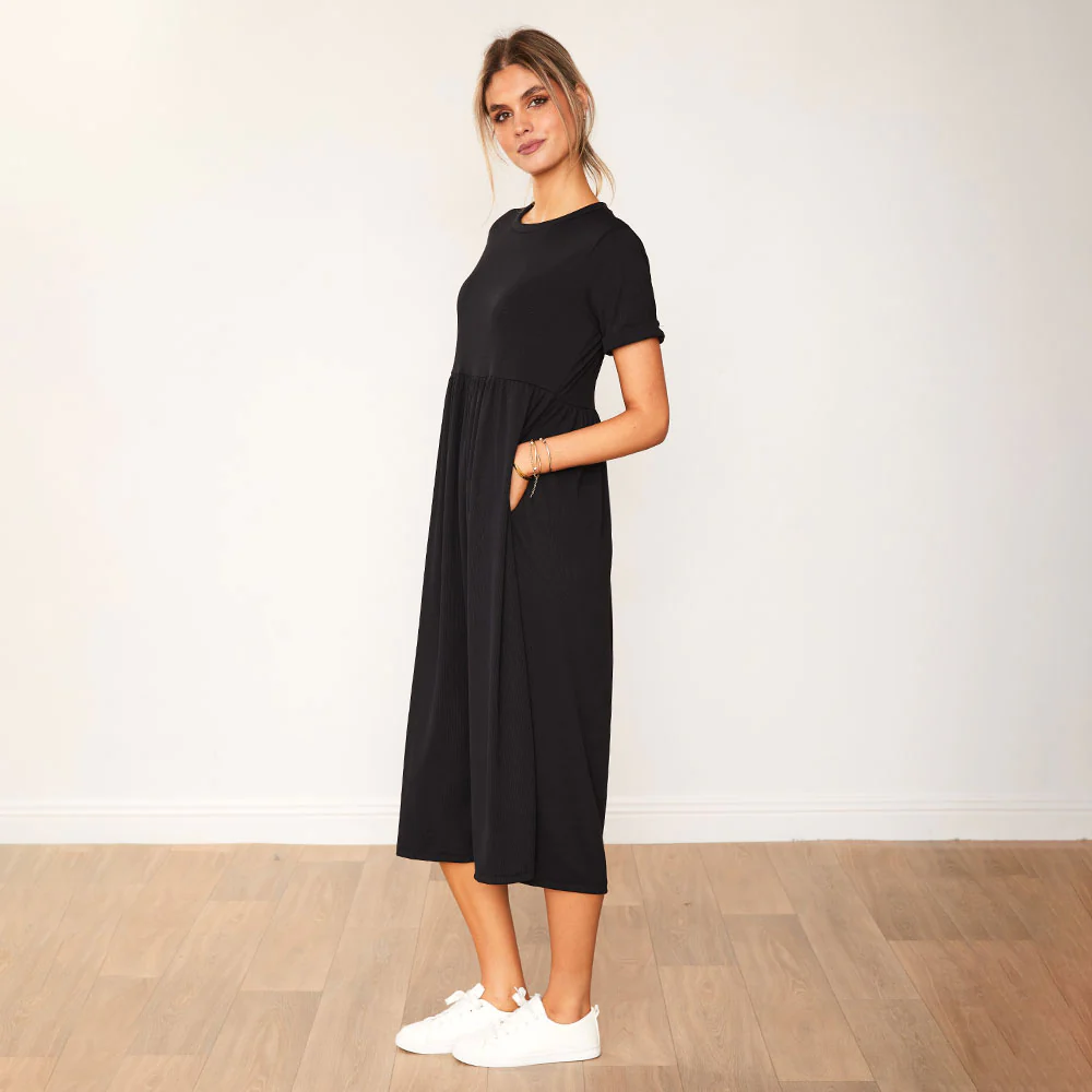 Ely Dress (Black) - Image 11