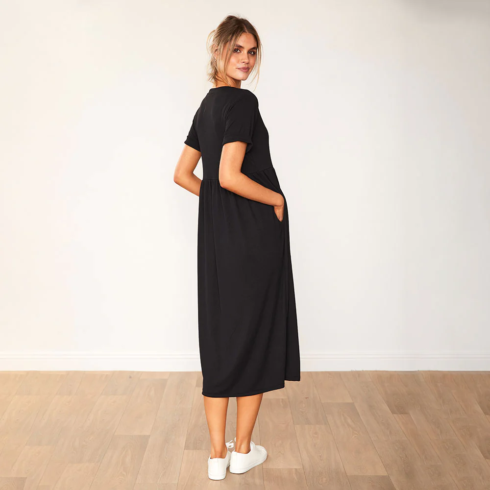 Ely Dress (Black) - Image 13