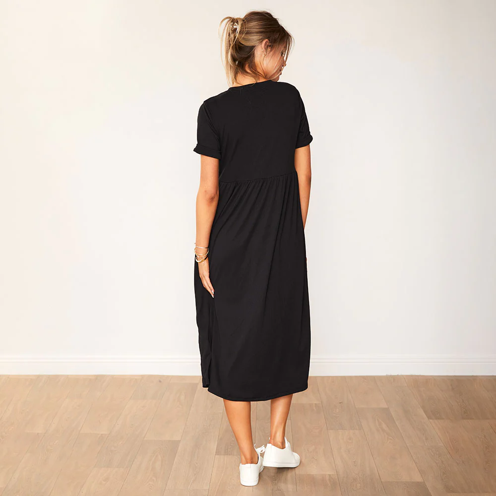 Ely Dress (Black) - Image 14