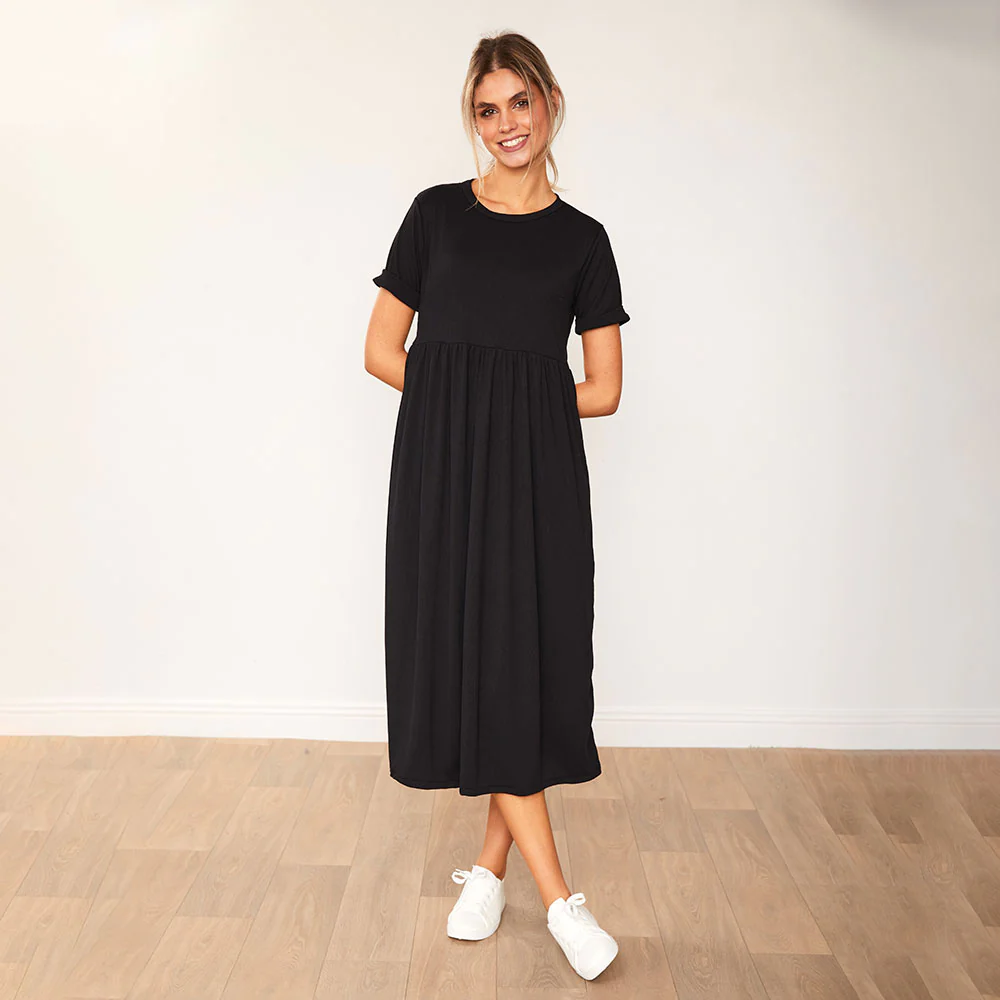 Ely Dress (Black) - Image 8