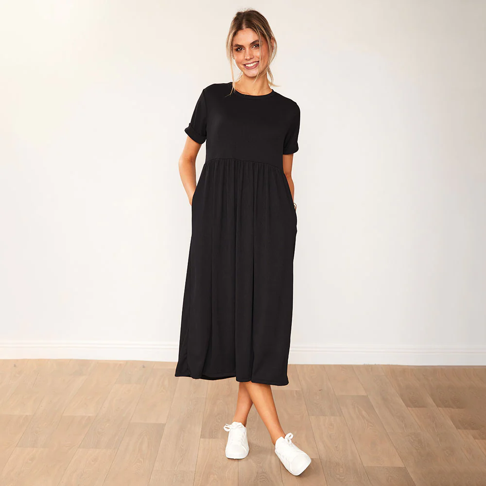 Ely Dress (Black) - Image 9