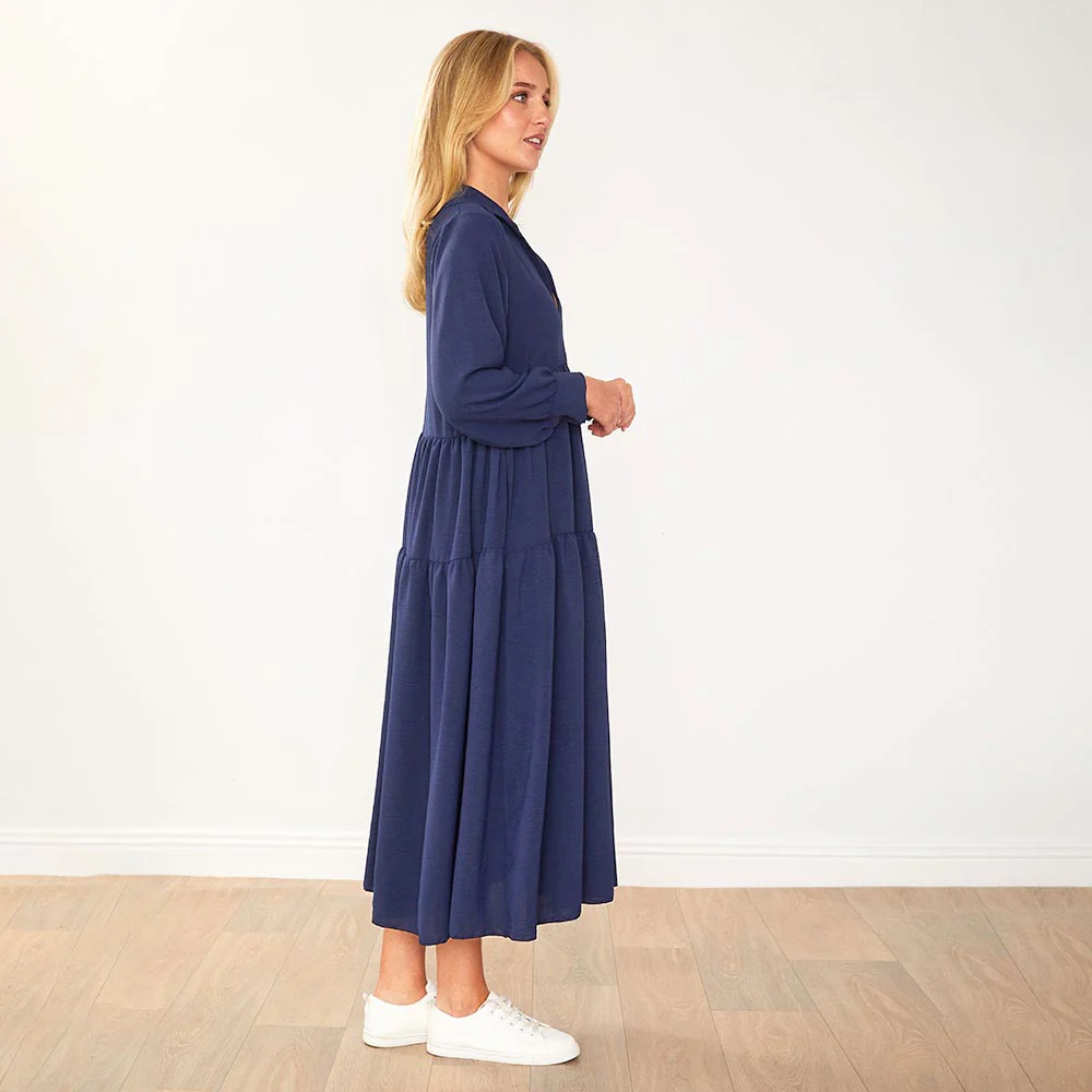 Emily Dress (Navy) - Image 11