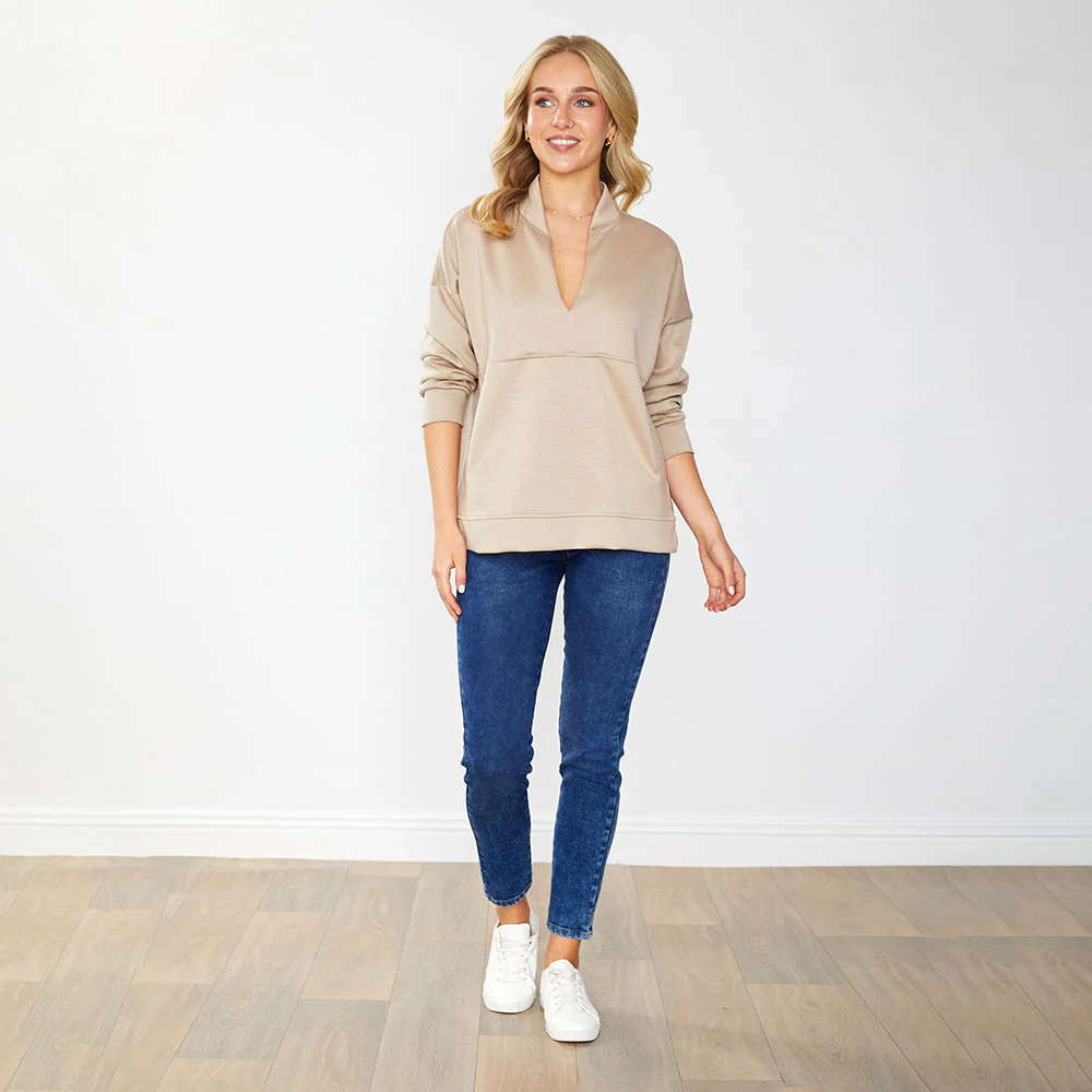 Emmy Jumper (Taupe) - Image 8