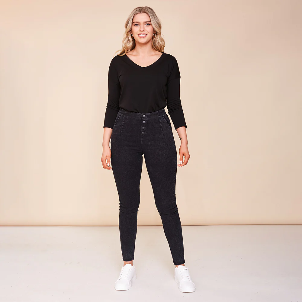 Enya  Trouser  (Black) - Image 2