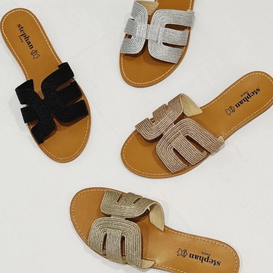 Fallon Sandals (Light Gray) - Image 3