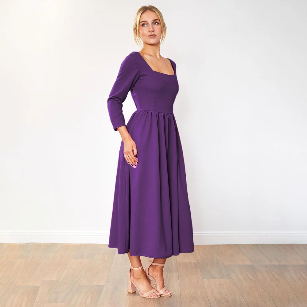 Finn Dress (Plum) - Image 4