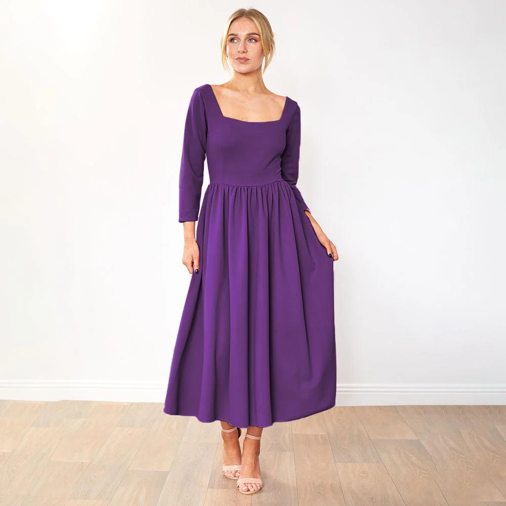 Finn Dress (Plum) - Image 5