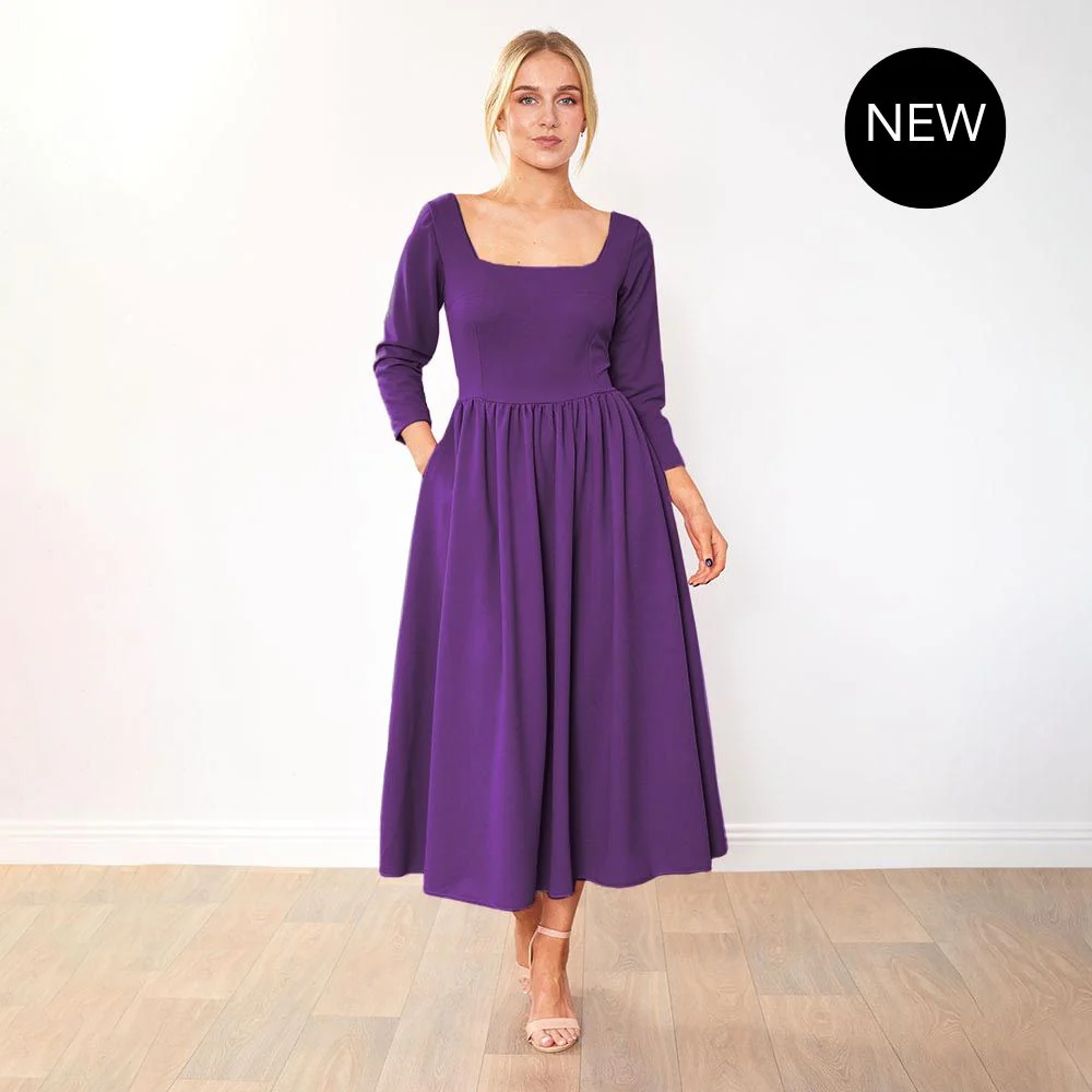 Finn Dress (Plum) - Image 7