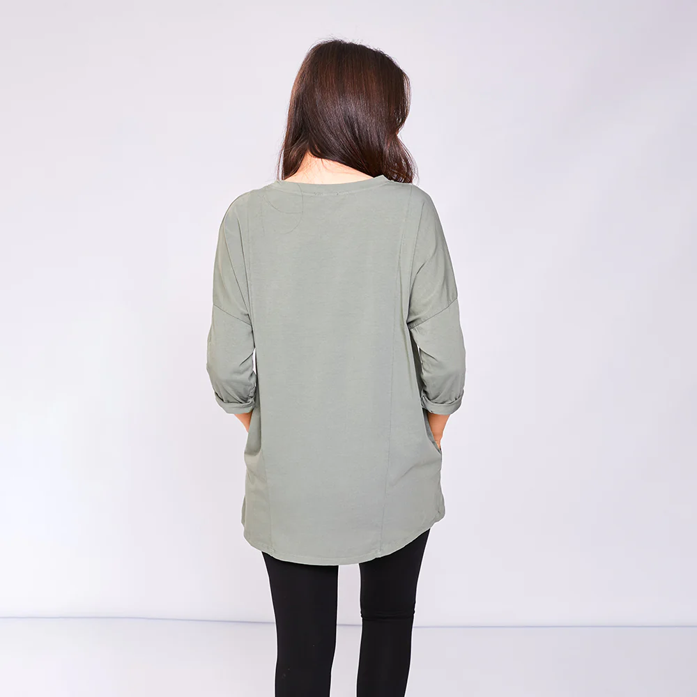 Gigi Top (Khaki) - Image 7