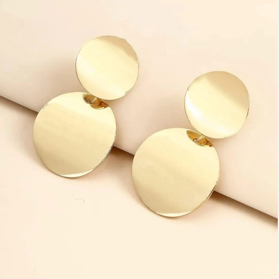 Gold Drop Earring - Image 7